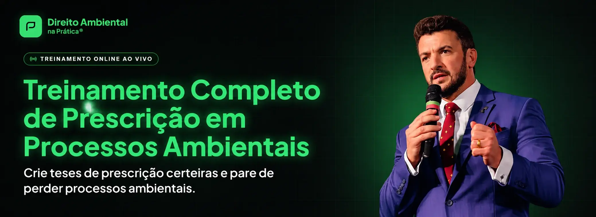 - Treinamento - curso - aula - prescrição - processo ambientala